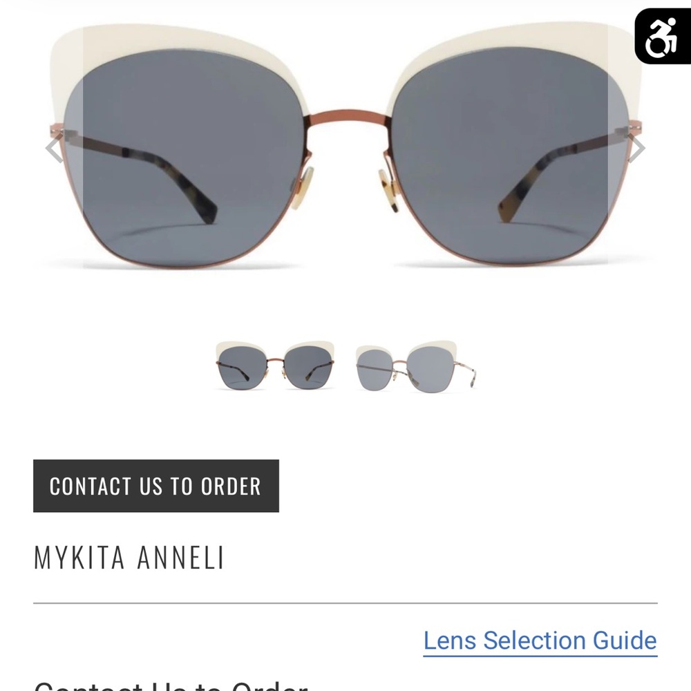 MYKITA Anneli Sunglasses - Black and Brown